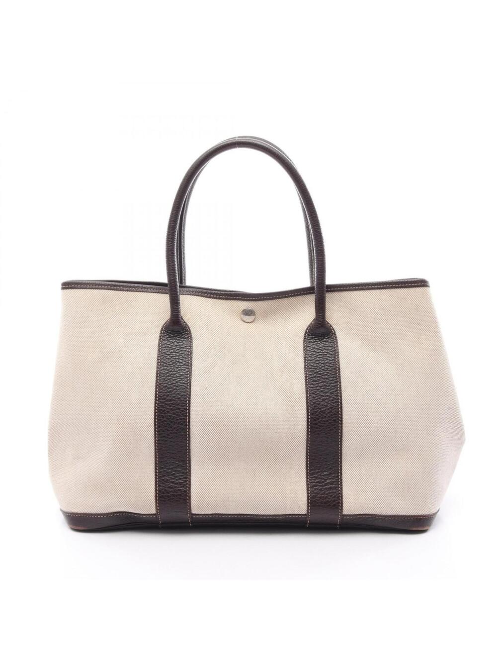 Hermes Garden Party Pm Tote Bag Toile H #272692H12B